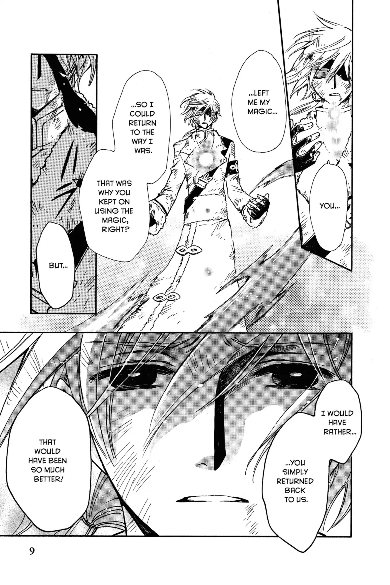 Tsubasa: Reservoir Chronicle Chapter 211 page 9 - Chapter 211: The Burned-in Smile