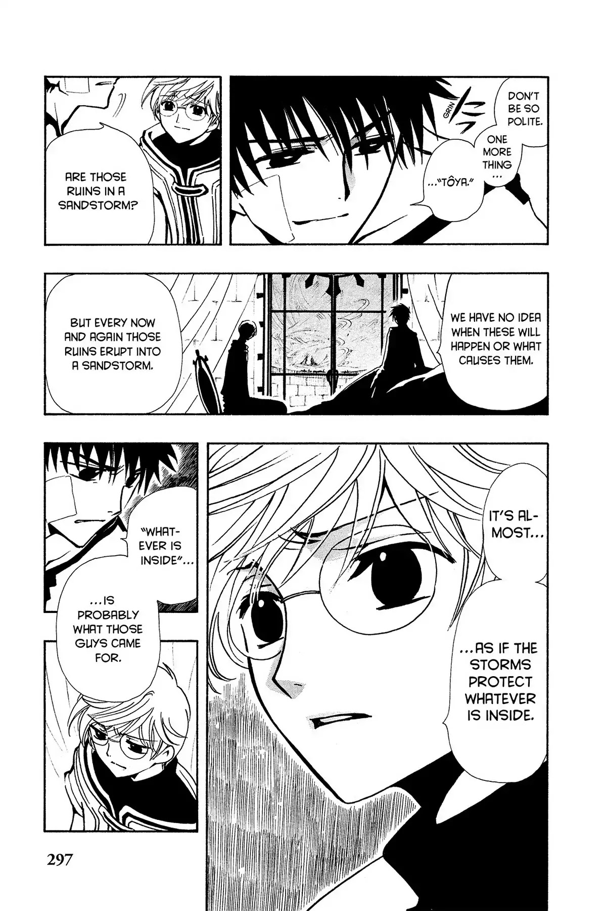 Tsubasa: Reservoir Chronicle Chapter 33 page 3 - Chapter 33: The Night of the Storm