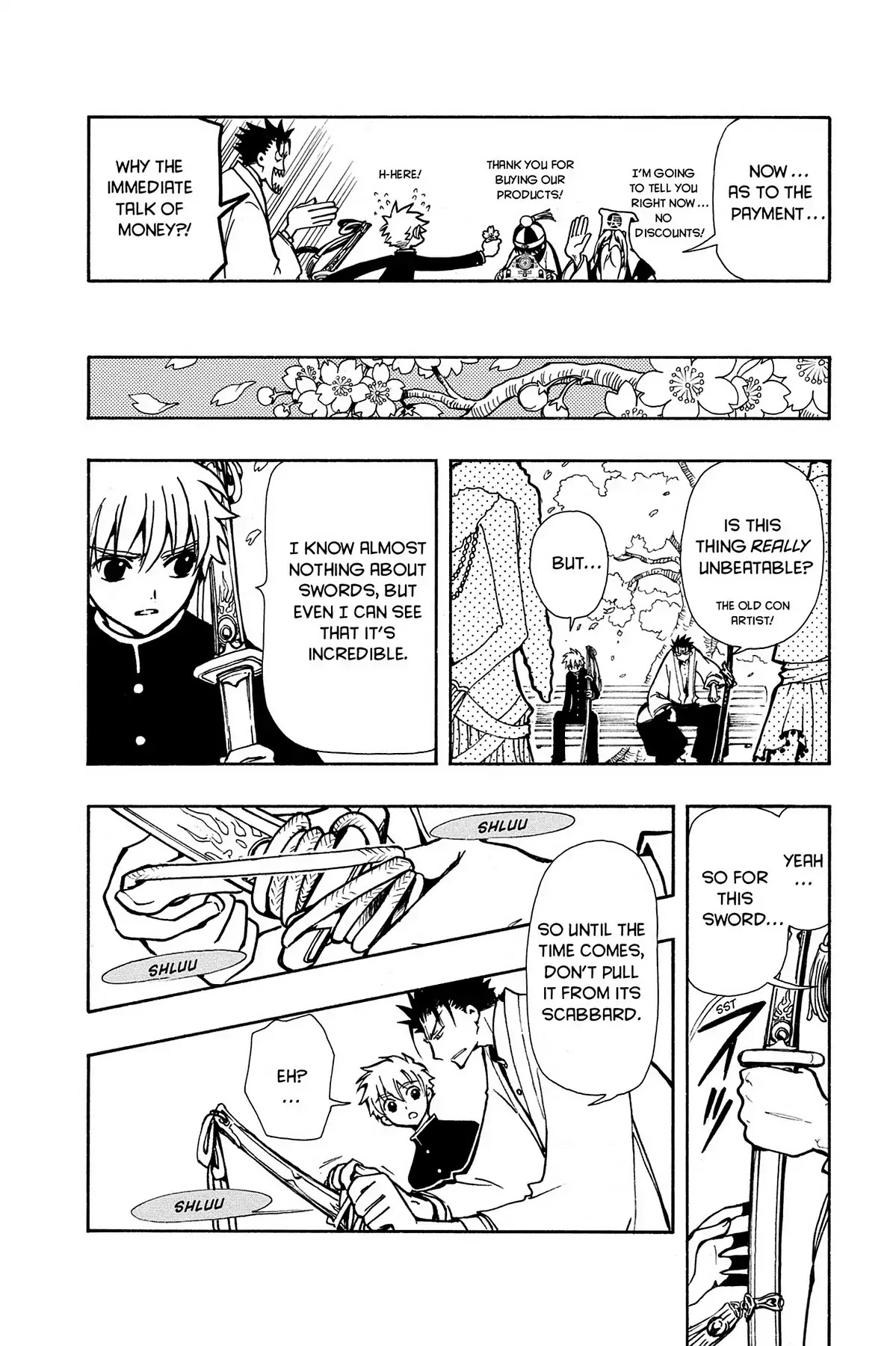 Tsubasa: Reservoir Chronicle Chapter 40 page 10 - Chapter 40: The Sword of Fire
