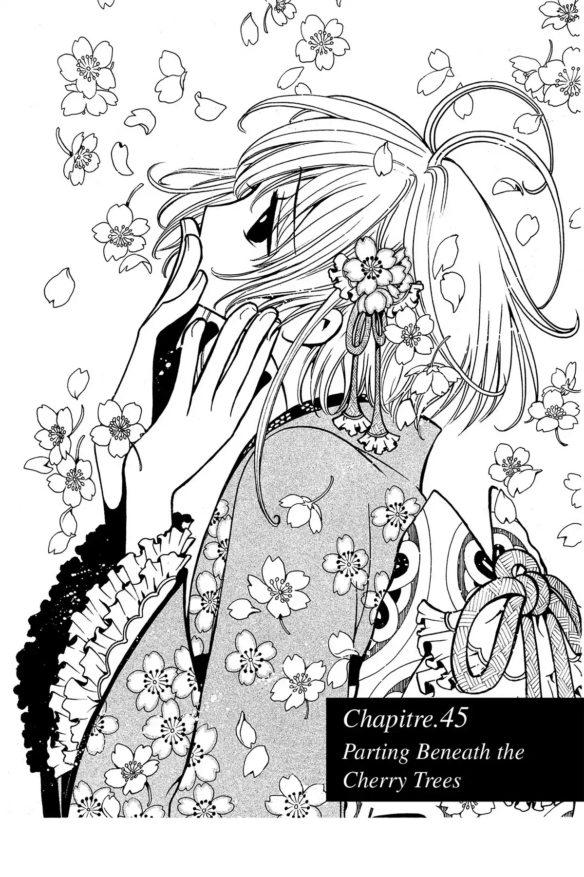 Tsubasa: Reservoir Chronicle Chapter 45 page 1 - Chapter 45: Parting Beneath the Cherry Trees