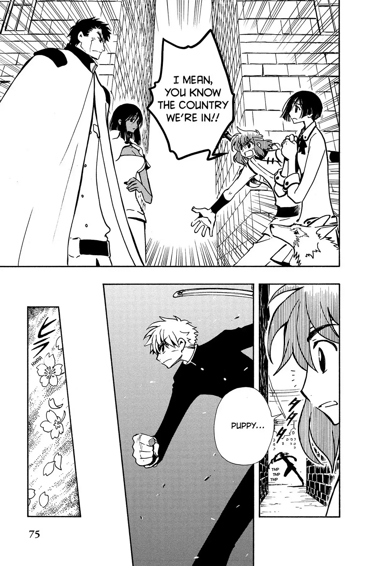 Tsubasa: Reservoir Chronicle Chapter 45 page 10 - Chapter 45: Parting Beneath the Cherry Trees