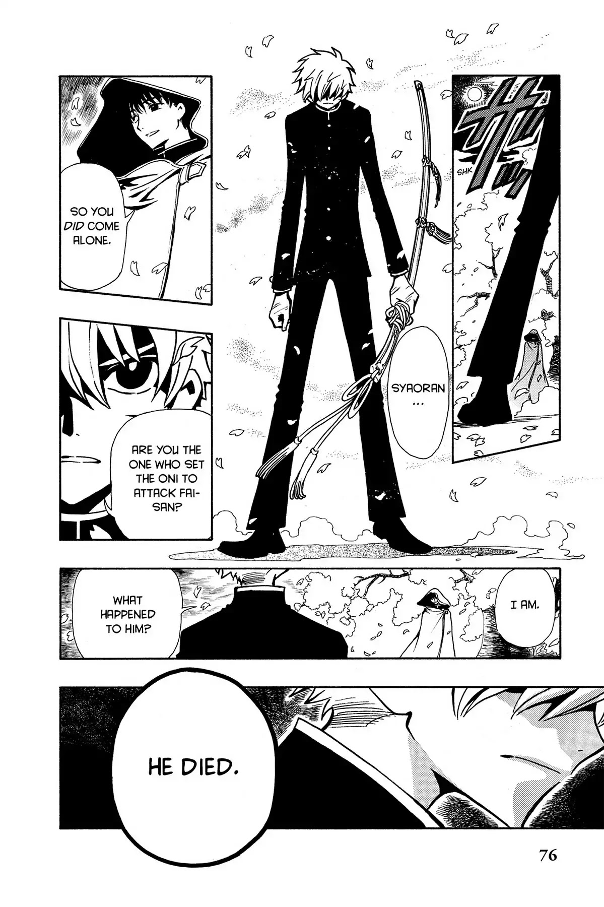 Tsubasa: Reservoir Chronicle Chapter 45 page 11 - Chapter 45: Parting Beneath the Cherry Trees