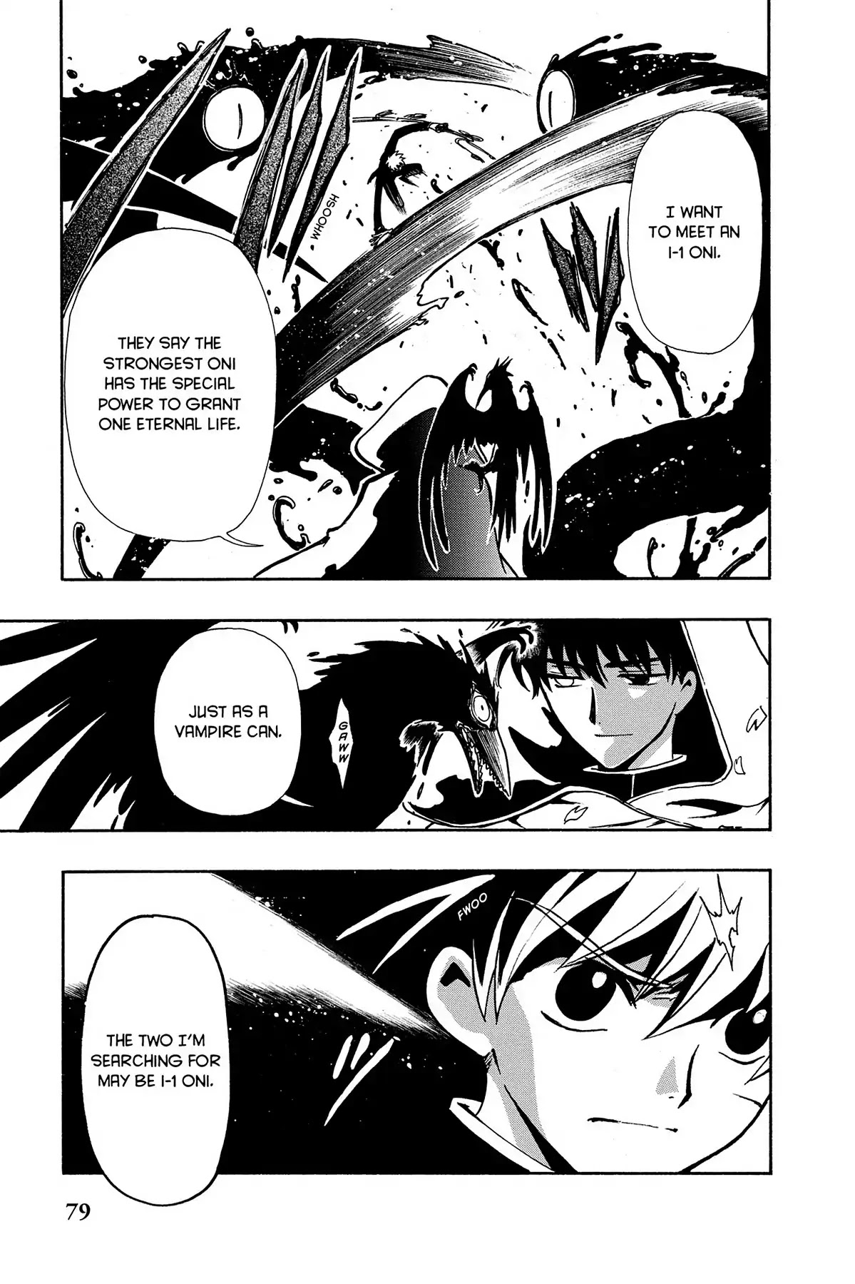 Tsubasa: Reservoir Chronicle Chapter 45 page 14 - Chapter 45: Parting Beneath the Cherry Trees