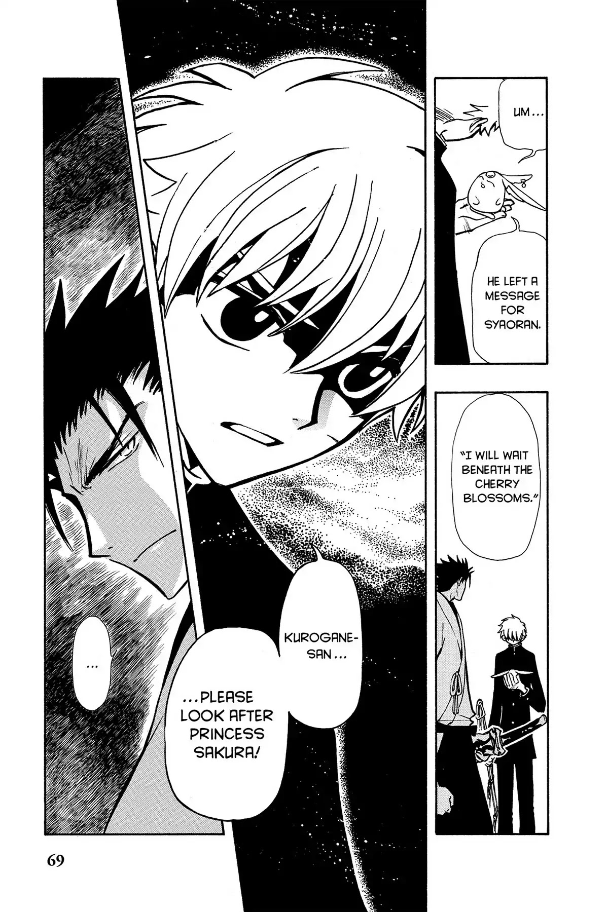 Tsubasa: Reservoir Chronicle Chapter 45 page 5 - Chapter 45: Parting Beneath the Cherry Trees