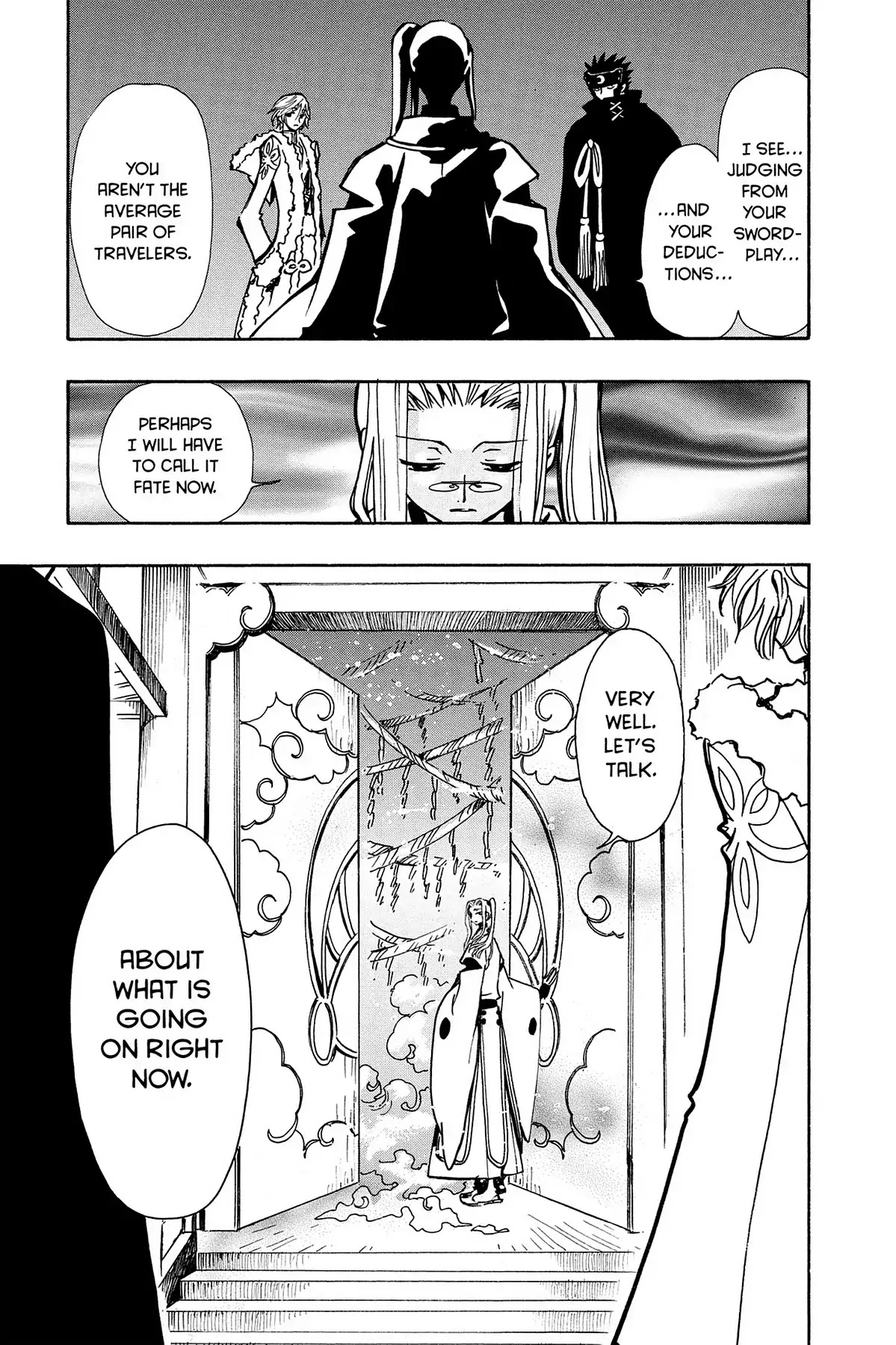 Tsubasa: Reservoir Chronicle Chapter 54 page 9 - Chapter 54: The Two Gods