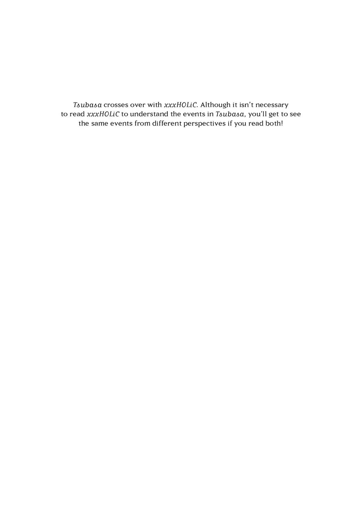 Tsubasa: Reservoir Chronicle Chapter 65.7 page 5 - Vol.4 Honorifics Explained