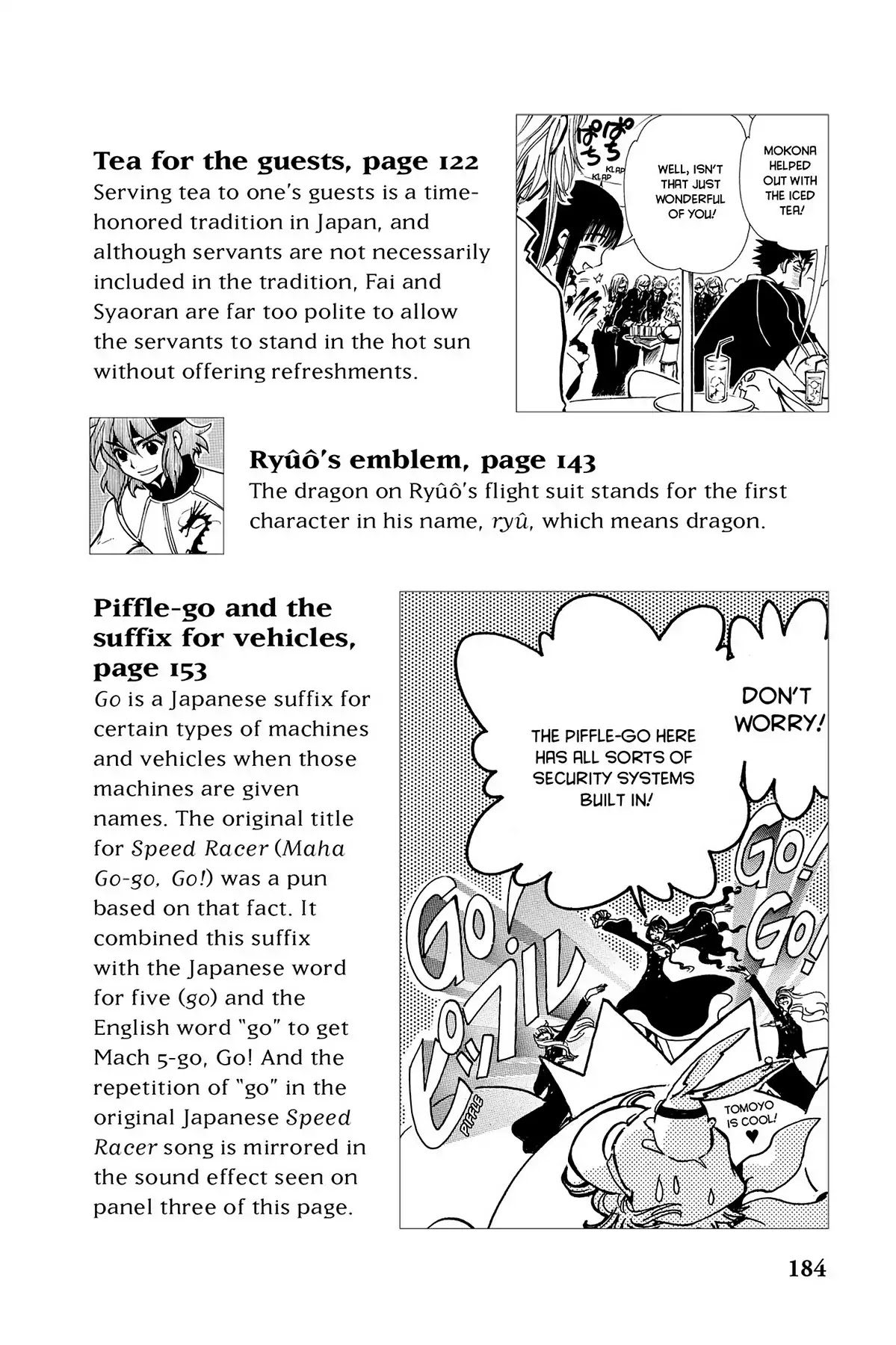 Tsubasa: Reservoir Chronicle Chapter 73.7 page 4 - Vol.4 Translation Notes