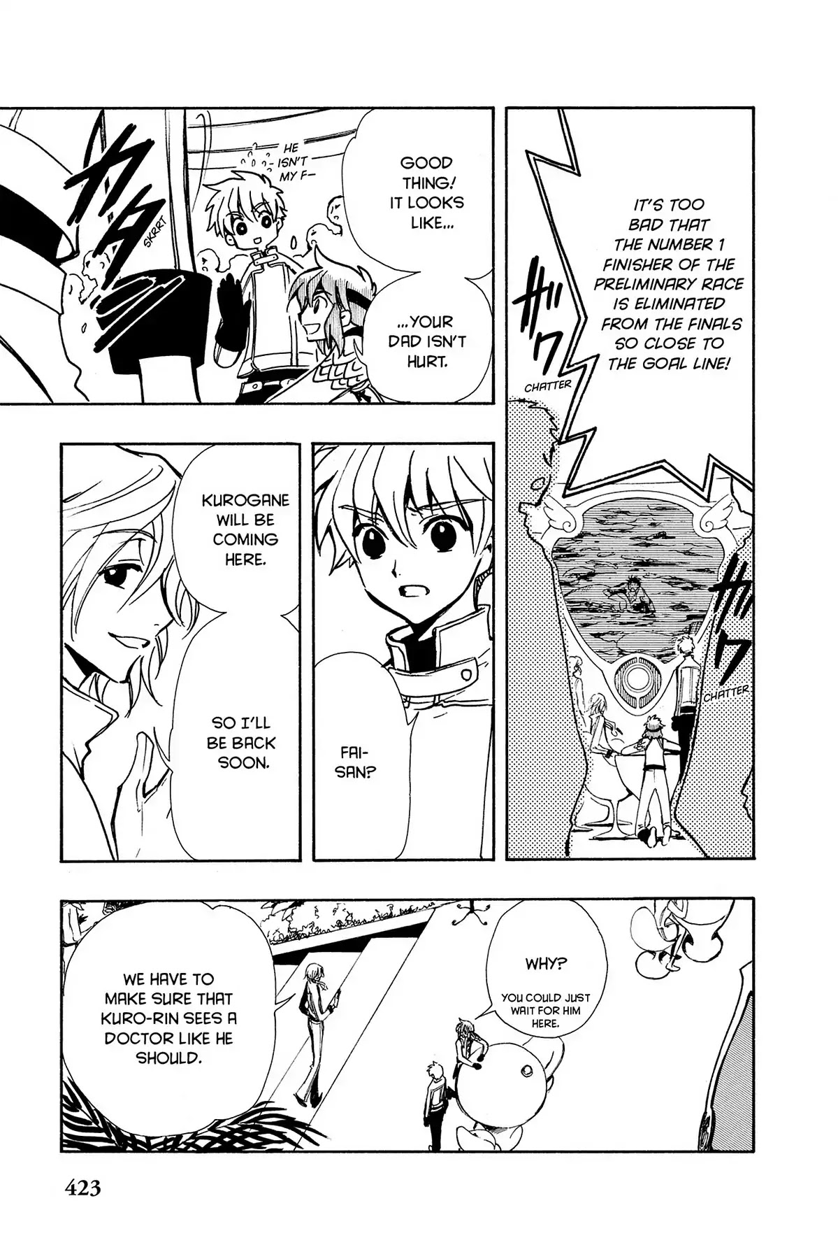 Tsubasa: Reservoir Chronicle Chapter 85 page 9 - Chapter 85: The Fighting Princess