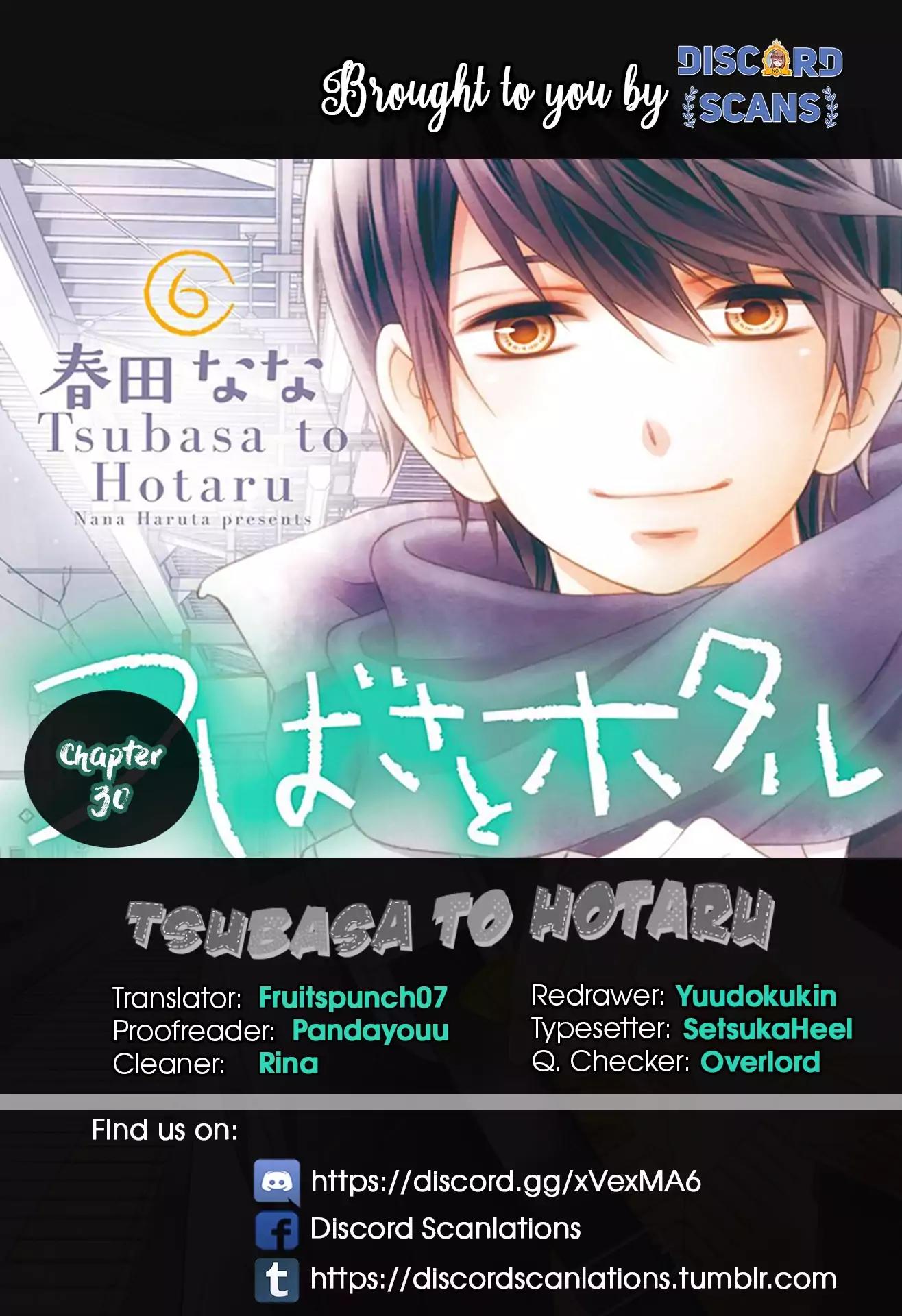 Tsubasa to Hotaru Chapter 30 page 1 - Chapter 30: Day 30