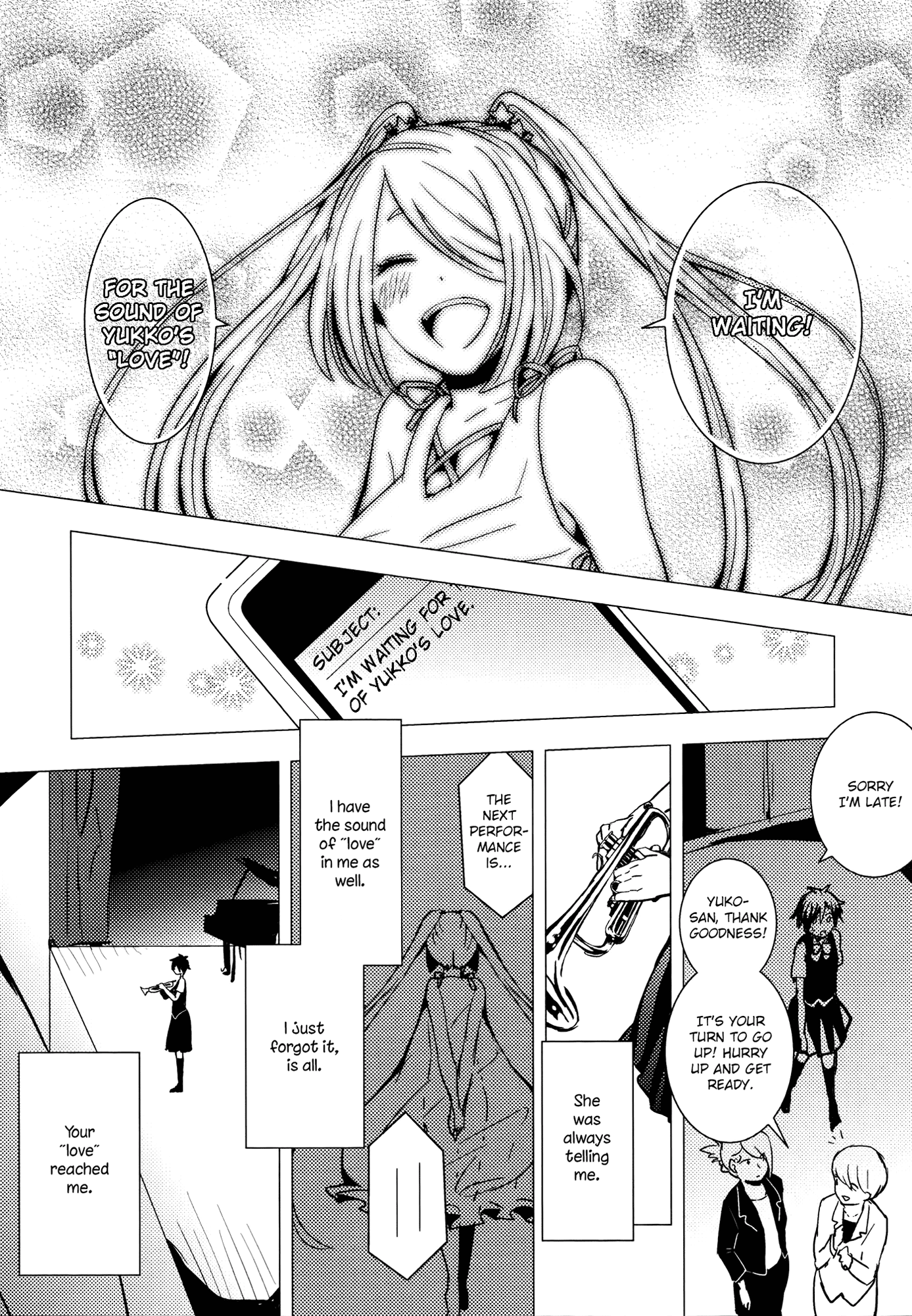 Tsubomi (Anthology) Chapter 21.3 page 23 - Vol.21 Chapter 3: Sound of the Star