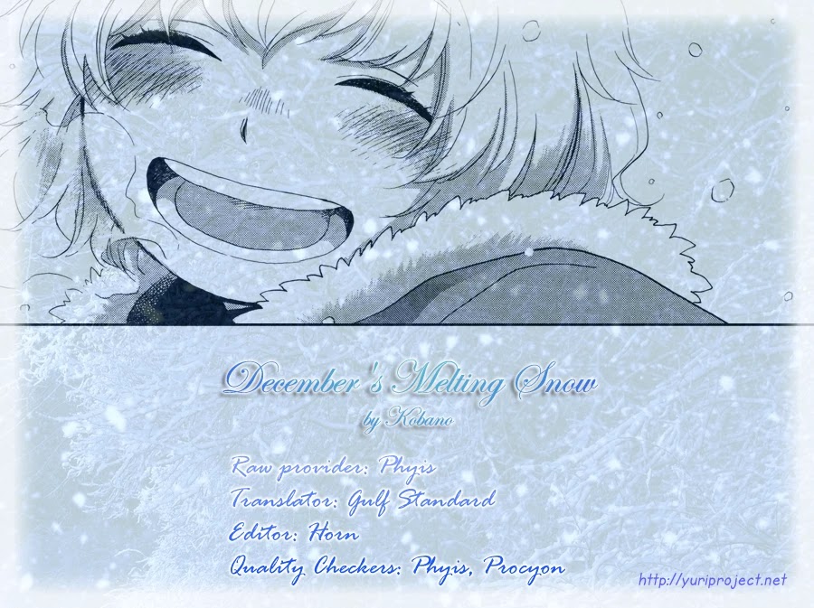 Tsubomi (Anthology) Chapter 21.4 page 37 - Vol.21 Chapter 4: December's Melting Snow