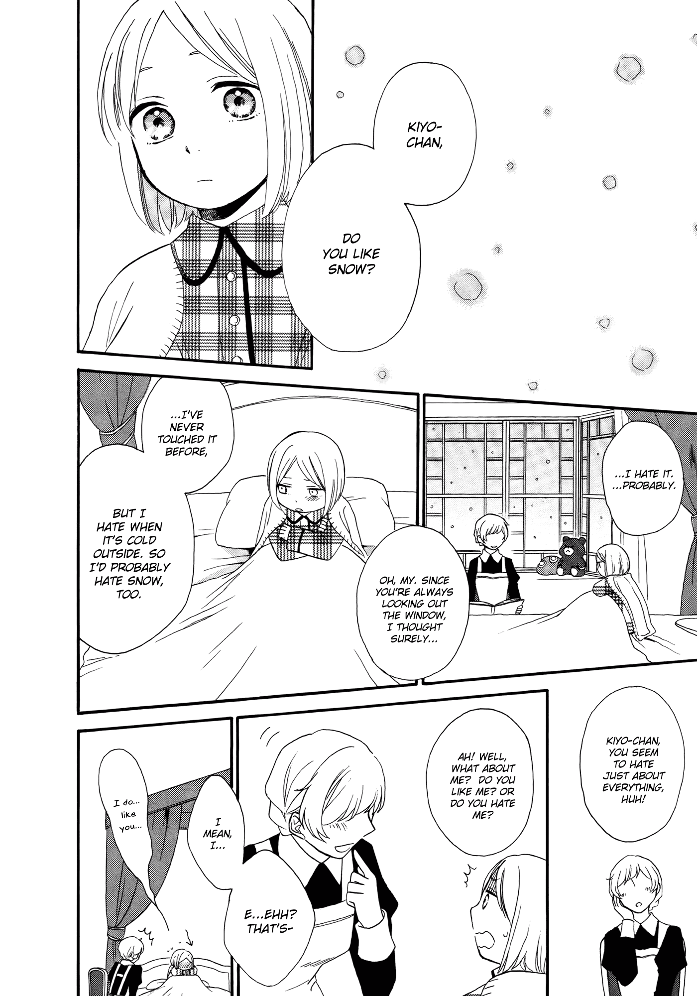 Tsubomi (Anthology) Chapter 21.4 page 8 - Vol.21 Chapter 4: December's Melting Snow