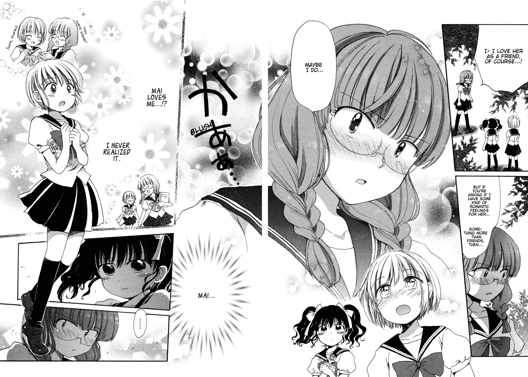 Tsubomi (Anthology) Chapter 4.6 page 13 - Vol.4 Chapter 6: Triangle of Love
