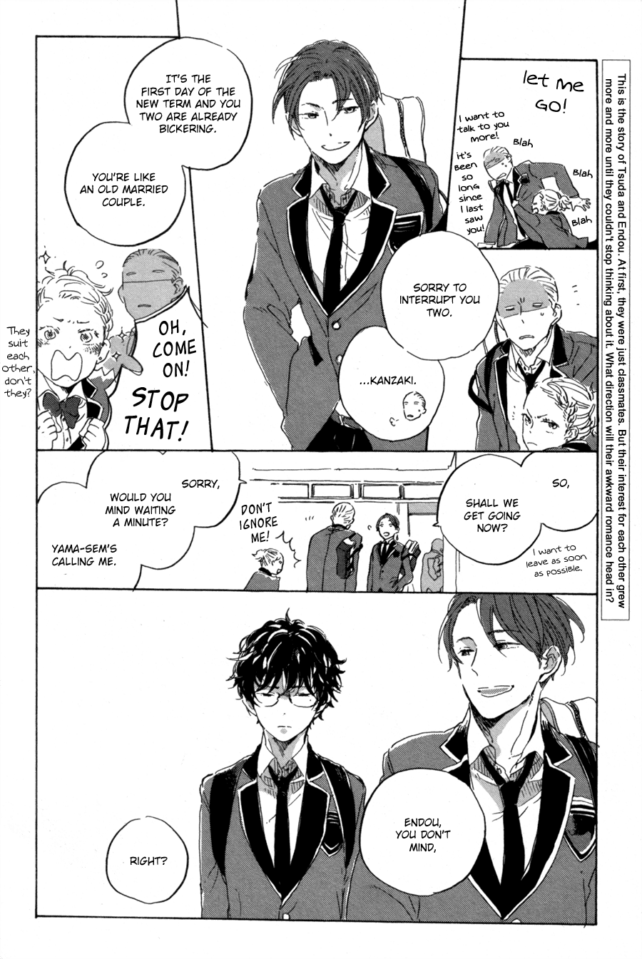 Tsuda Memo Chapter 1 page 5 - Chapter 1 : Page 1