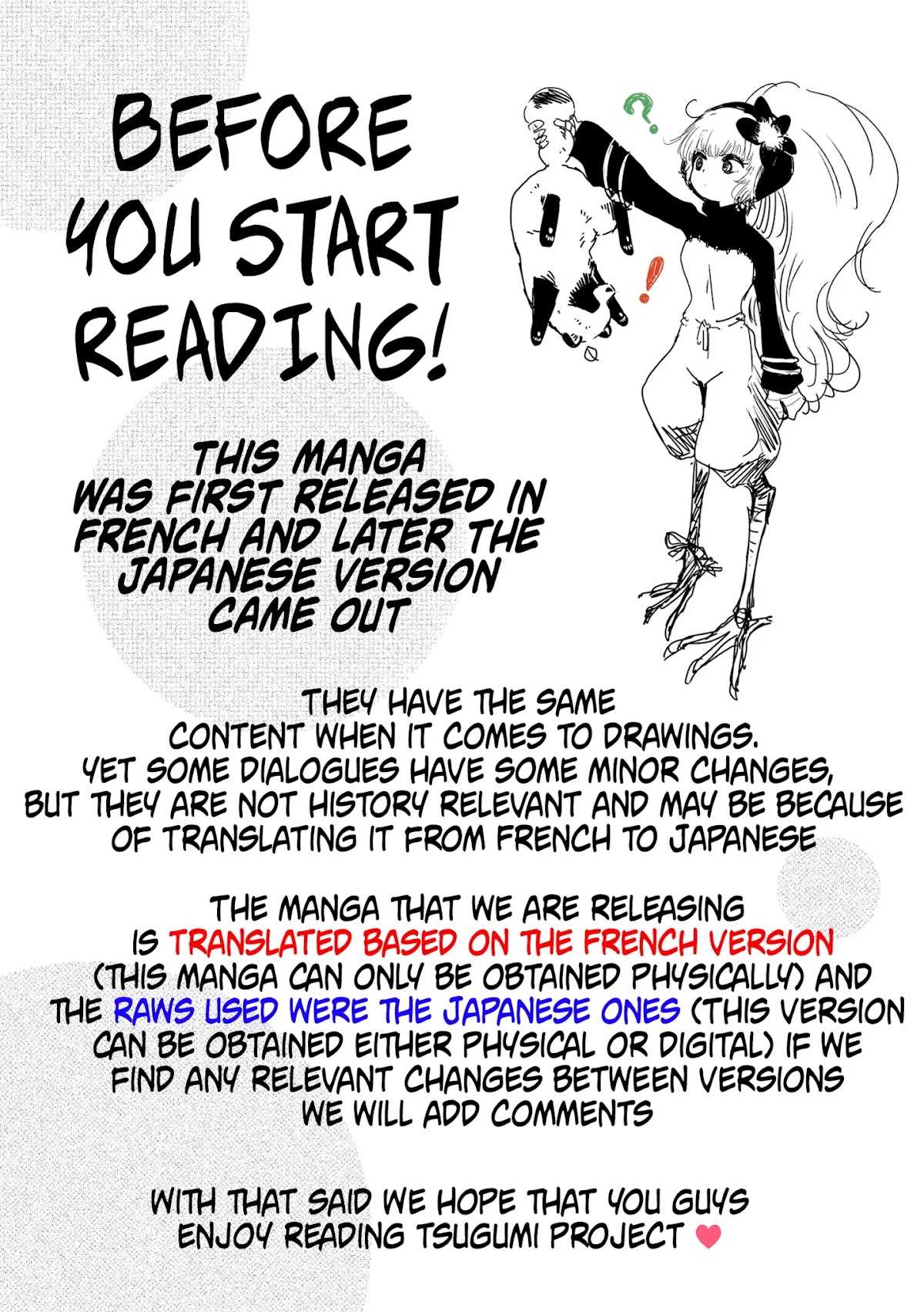 Tsugumi Project Chapter 3 page 2 - Chapter 3: The law of nature