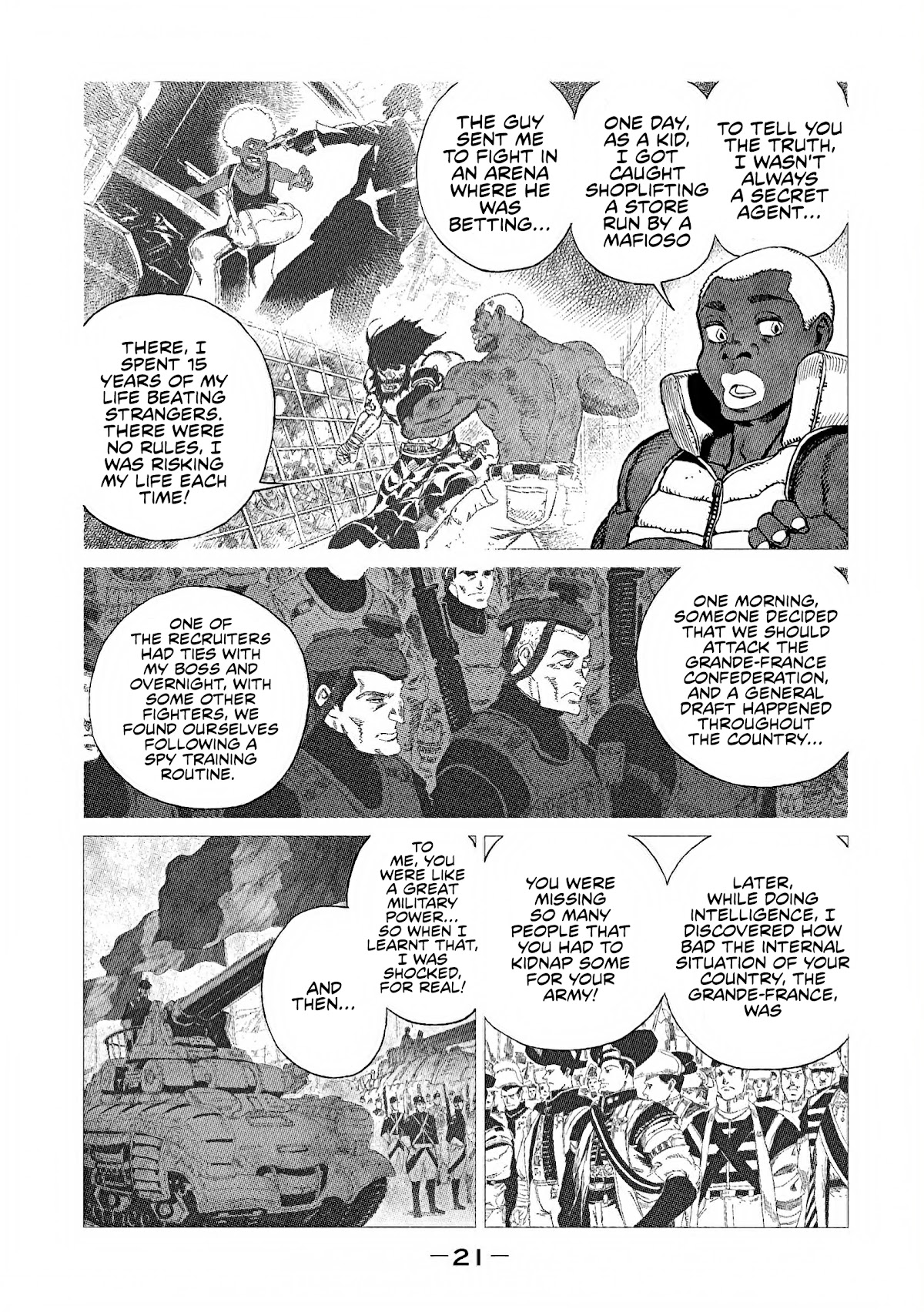 Tsugumi Project Chapter 5 page 22 - Chapter 5: Veiled moon