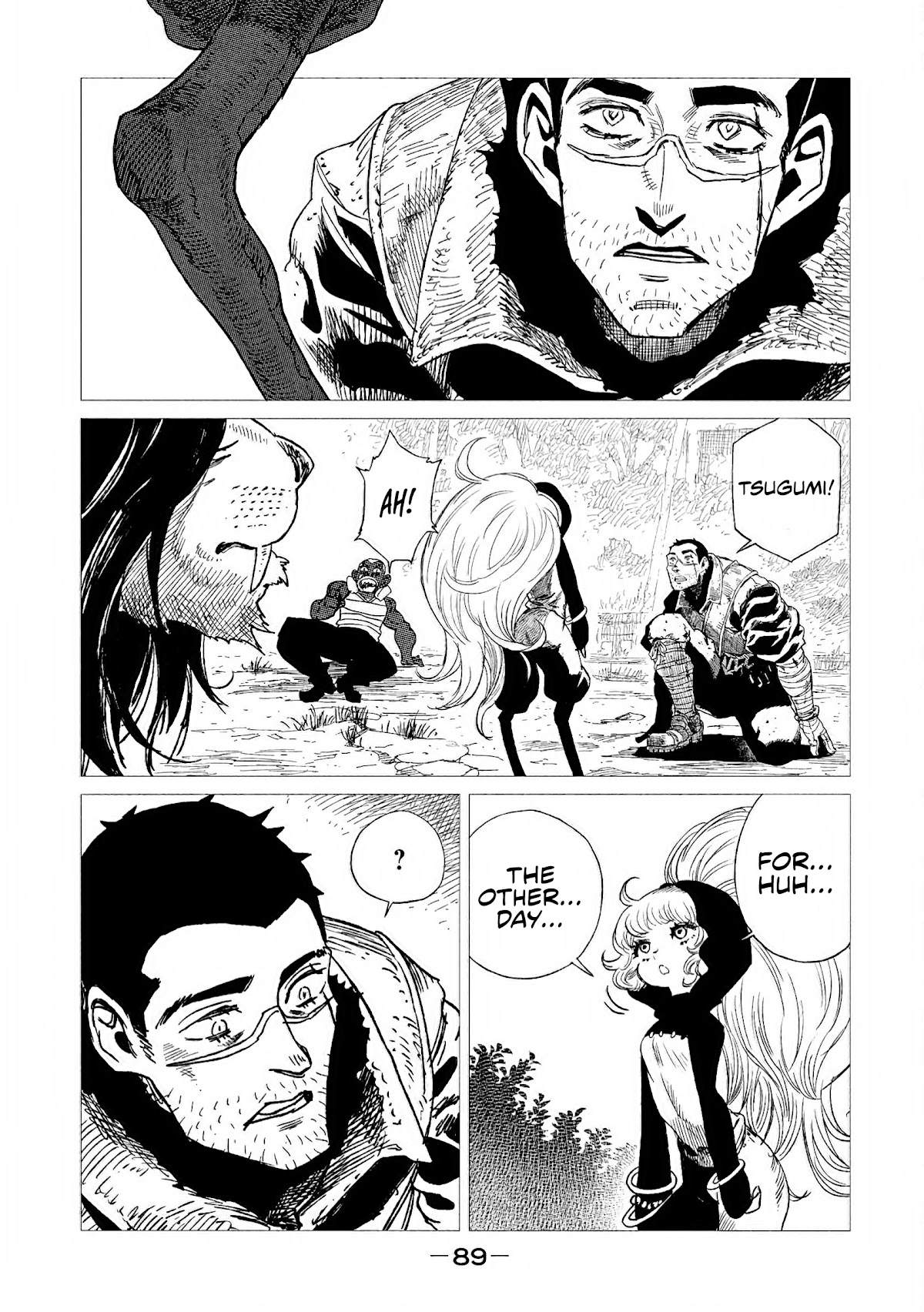 Tsugumi Project Chapter 6 page 47 - Chapter 6: The calling