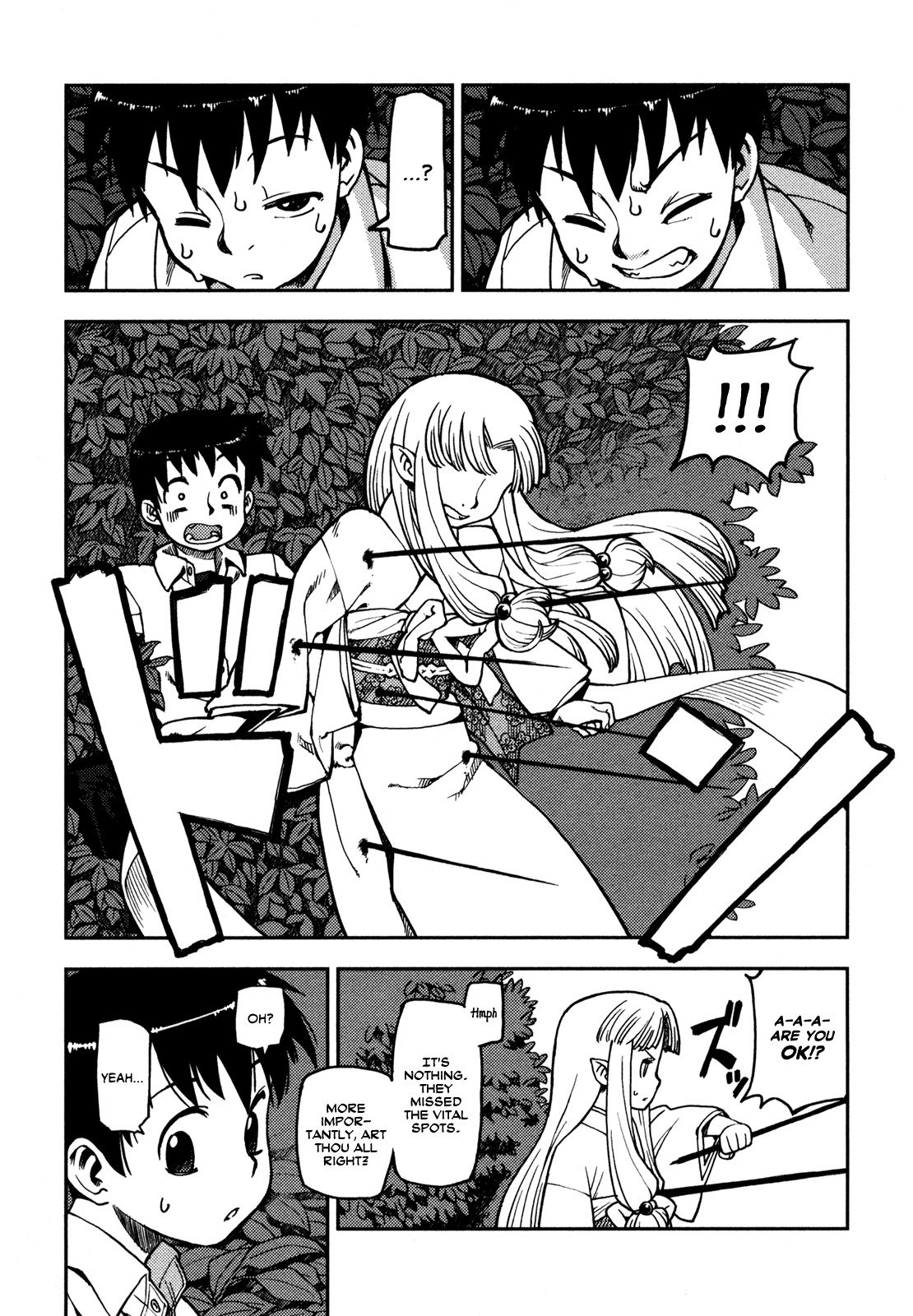 Tsugumomo Chapter 1 page 37 - Chapter 1: Mother's Memento