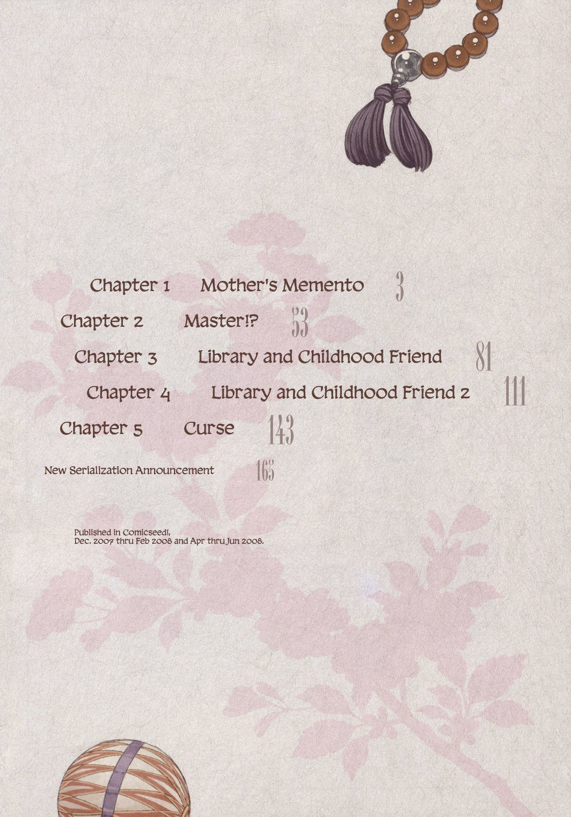 Tsugumomo Chapter 1 page 4 - Chapter 1: Mother's Memento