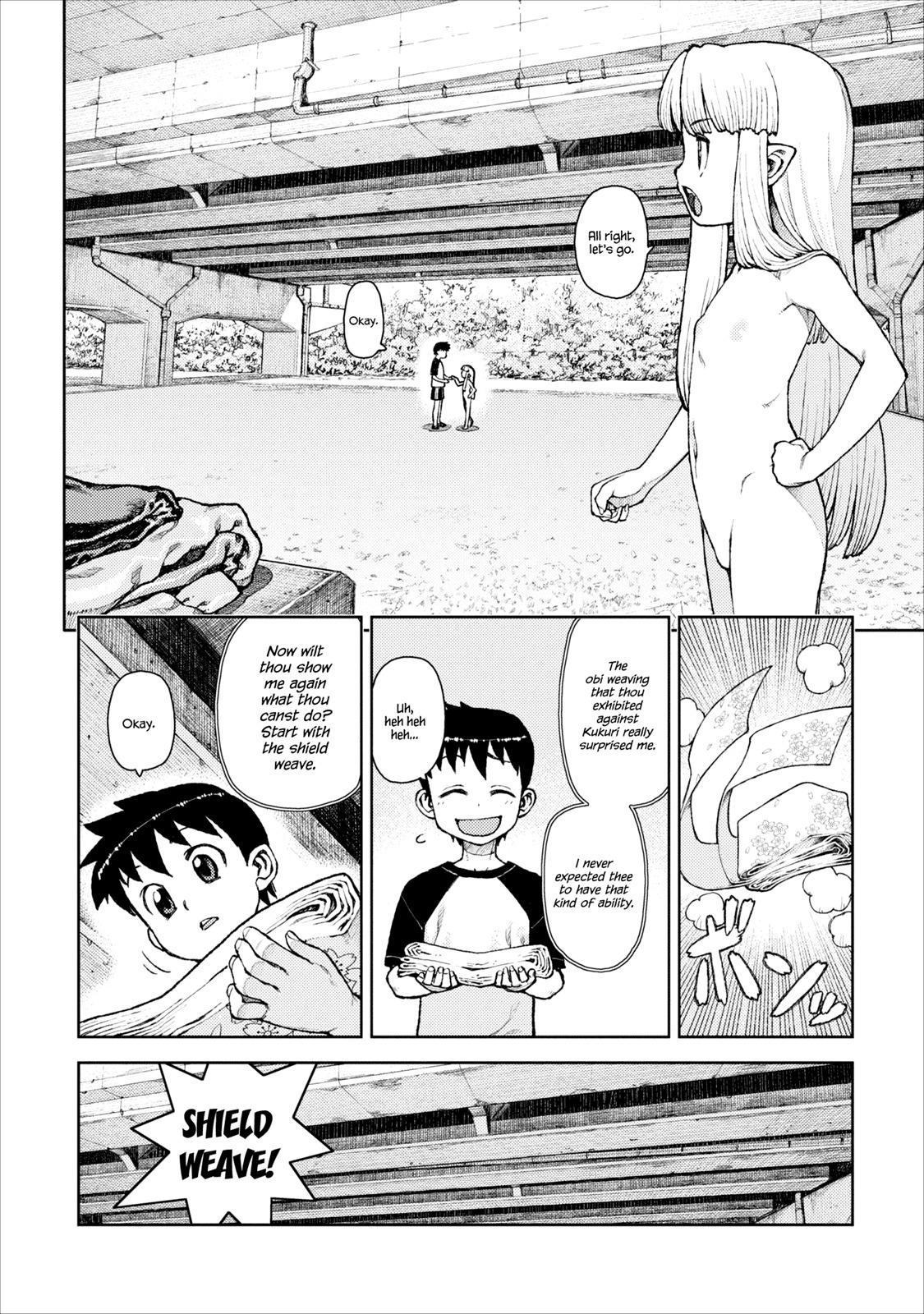 Tsugumomo Chapter 10 page 6 - Chapter 10: Intensive Training