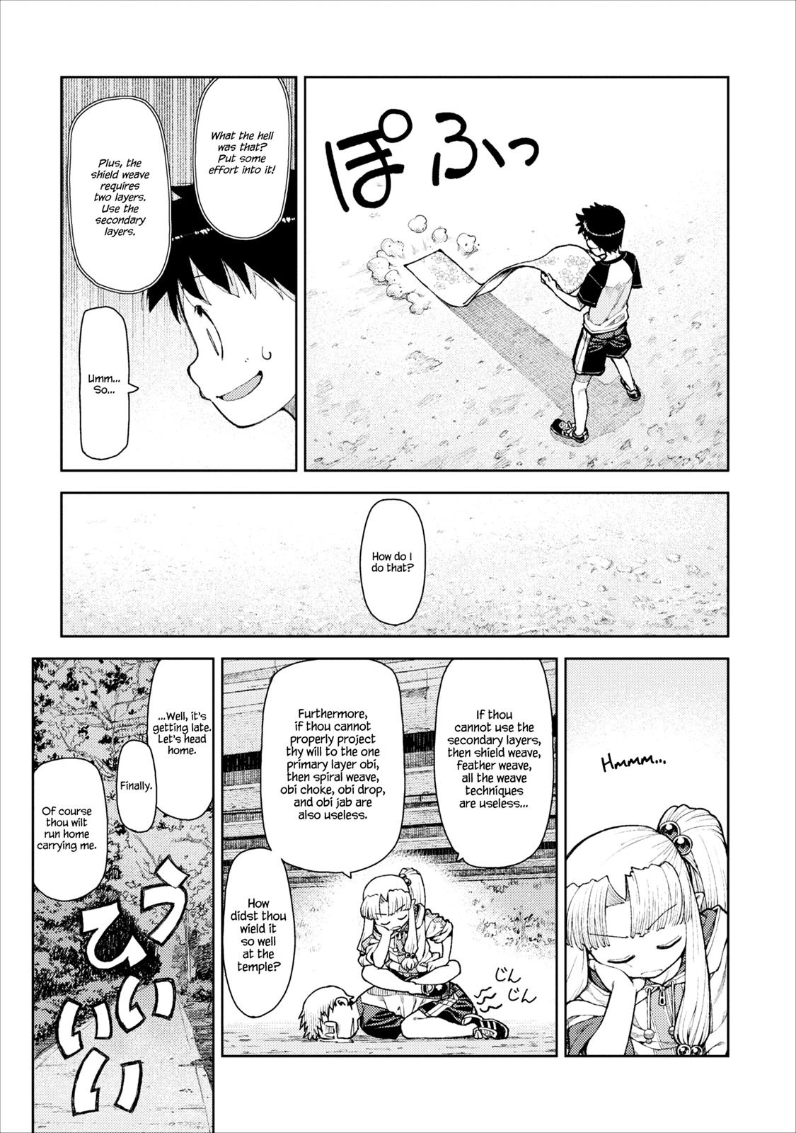 Tsugumomo Chapter 10 page 7 - Chapter 10: Intensive Training