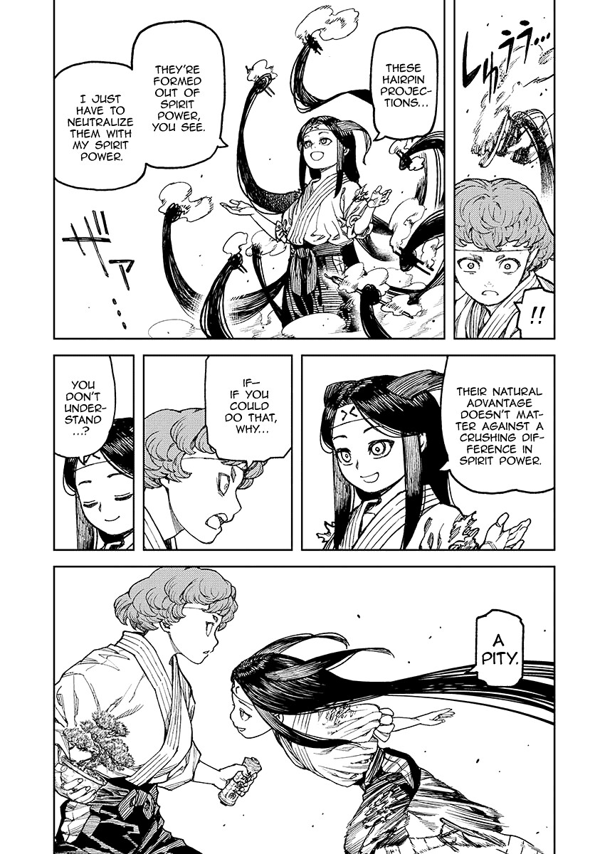 Tsugumomo Chapter 100 page 14 - Chapter 100 : Oriobana Ouhi	2