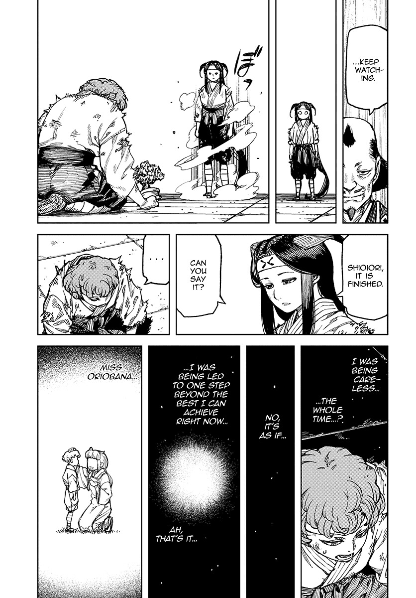 Tsugumomo Chapter 100 page 18 - Chapter 100 : Oriobana Ouhi	2