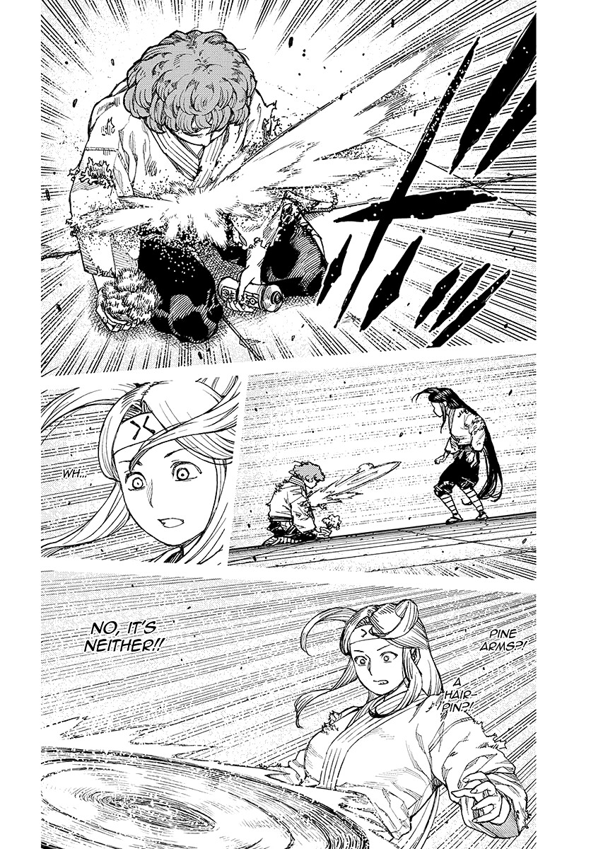 Tsugumomo Chapter 100 page 21 - Chapter 100 : Oriobana Ouhi	2