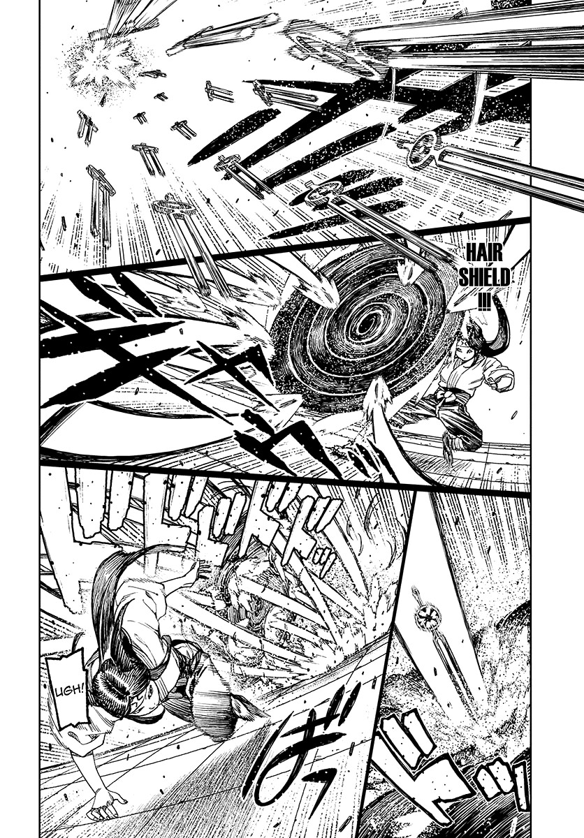 Tsugumomo Chapter 100 page 3 - Chapter 100 : Oriobana Ouhi	2