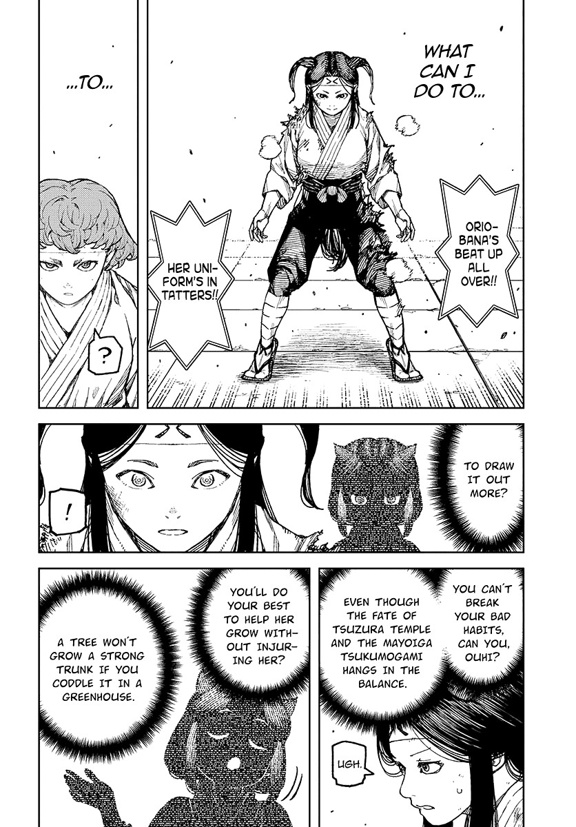 Tsugumomo Chapter 100 page 9 - Chapter 100 : Oriobana Ouhi	2