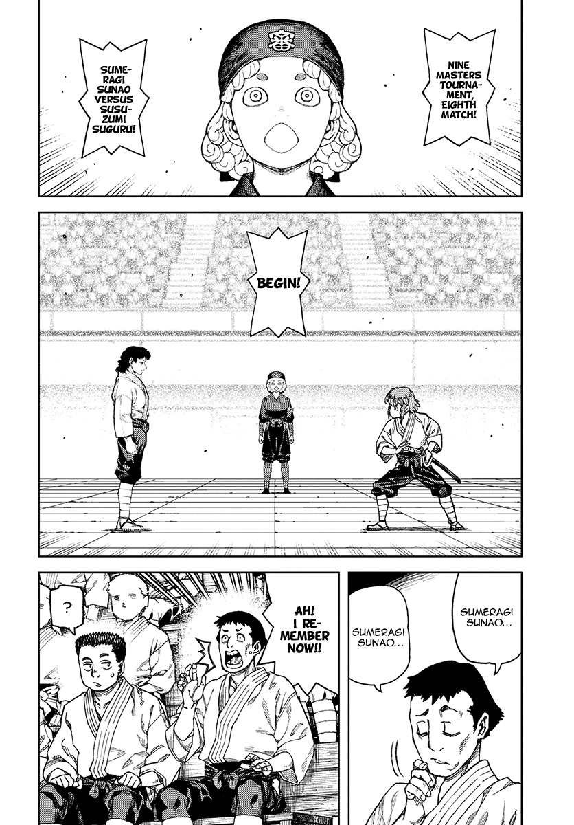 Tsugumomo Chapter 102 page 3 - Chapter 102: Sunao Versus Susuzumi