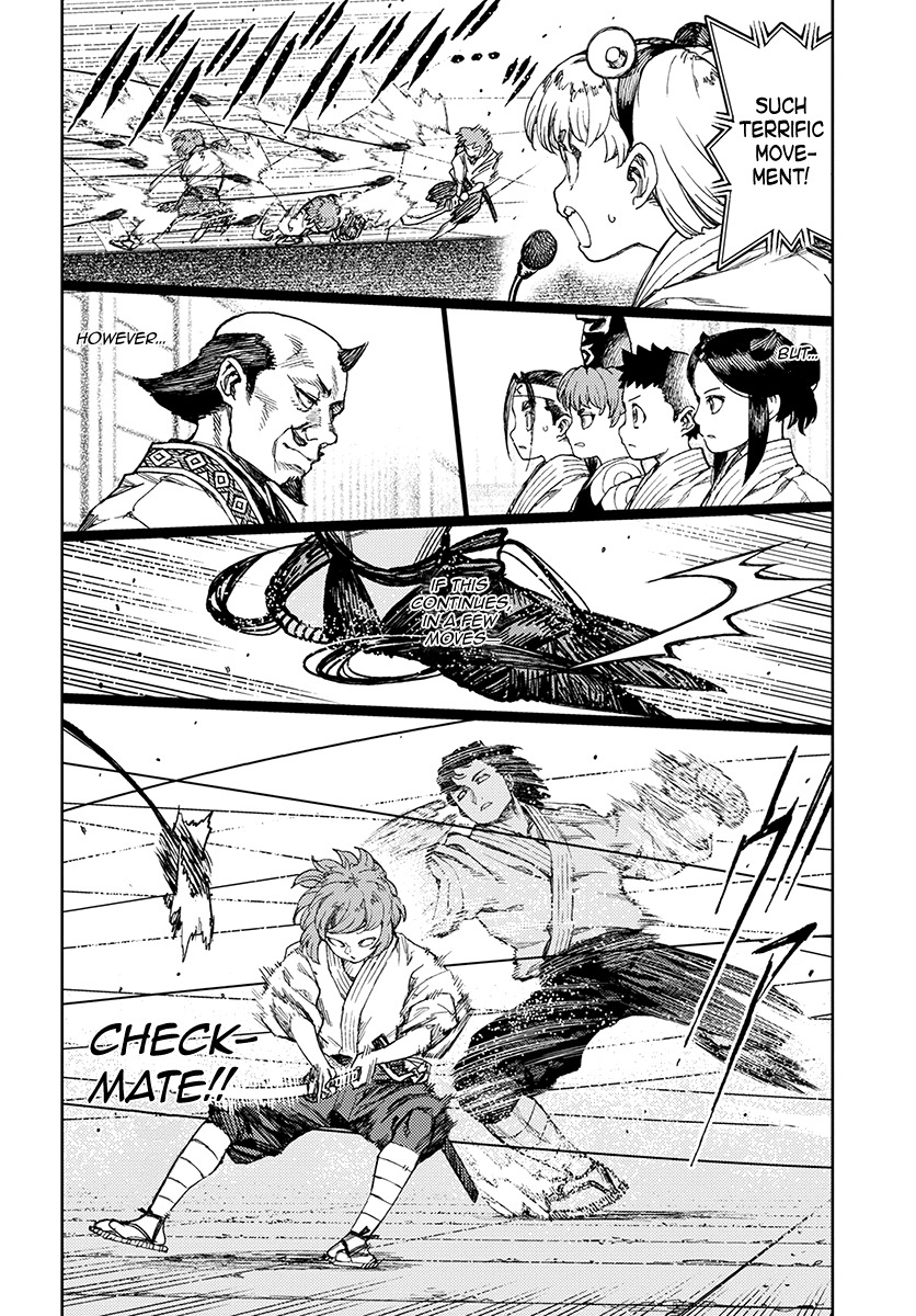 Tsugumomo Chapter 103 page 14 - Chapter 103: Sunao Versus Susuzumi 2