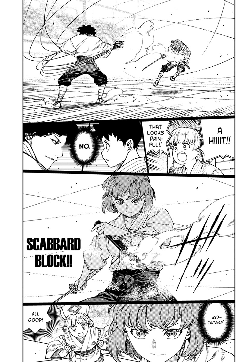 Tsugumomo Chapter 103 page 9 - Chapter 103: Sunao Versus Susuzumi 2