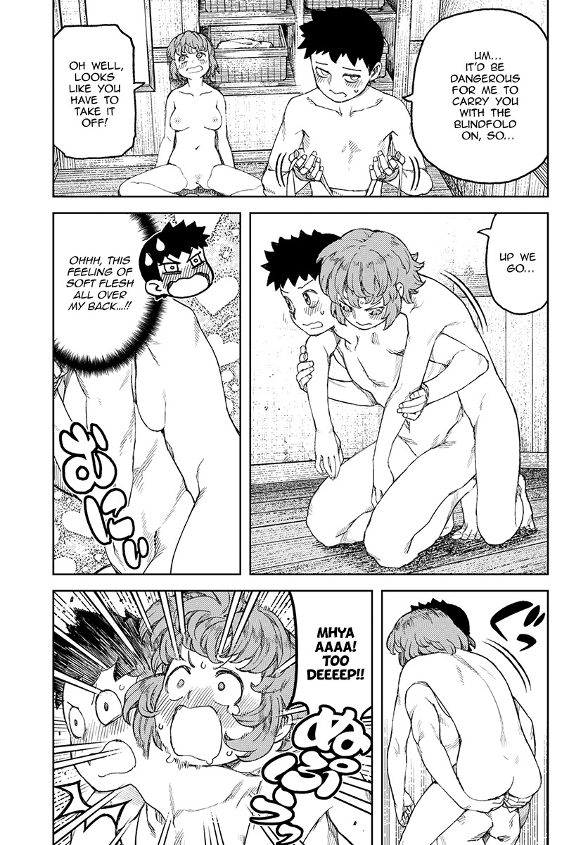 Tsugumomo Chapter 105.1 page 12 - Chapter 105.1: Fighting Platform Repair (Lewd Edit)