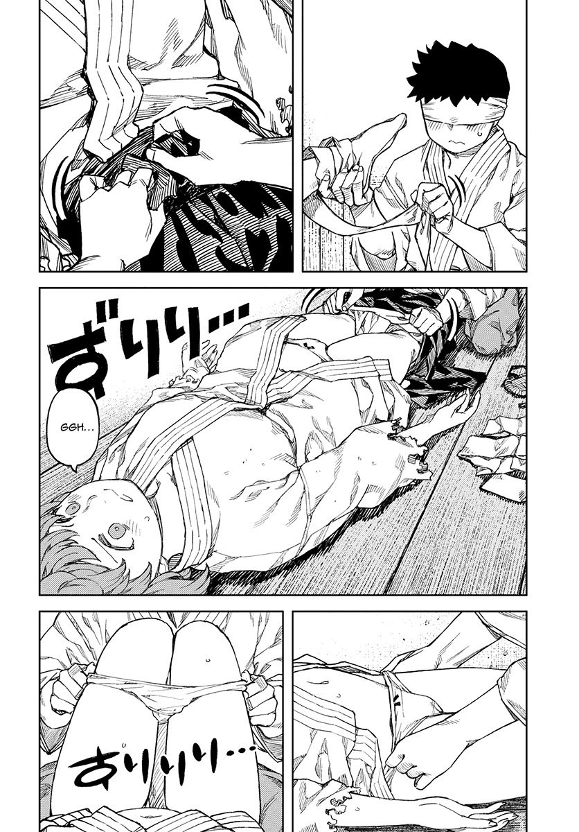 Tsugumomo Chapter 105.1 page 9 - Chapter 105.1: Fighting Platform Repair (Lewd Edit)