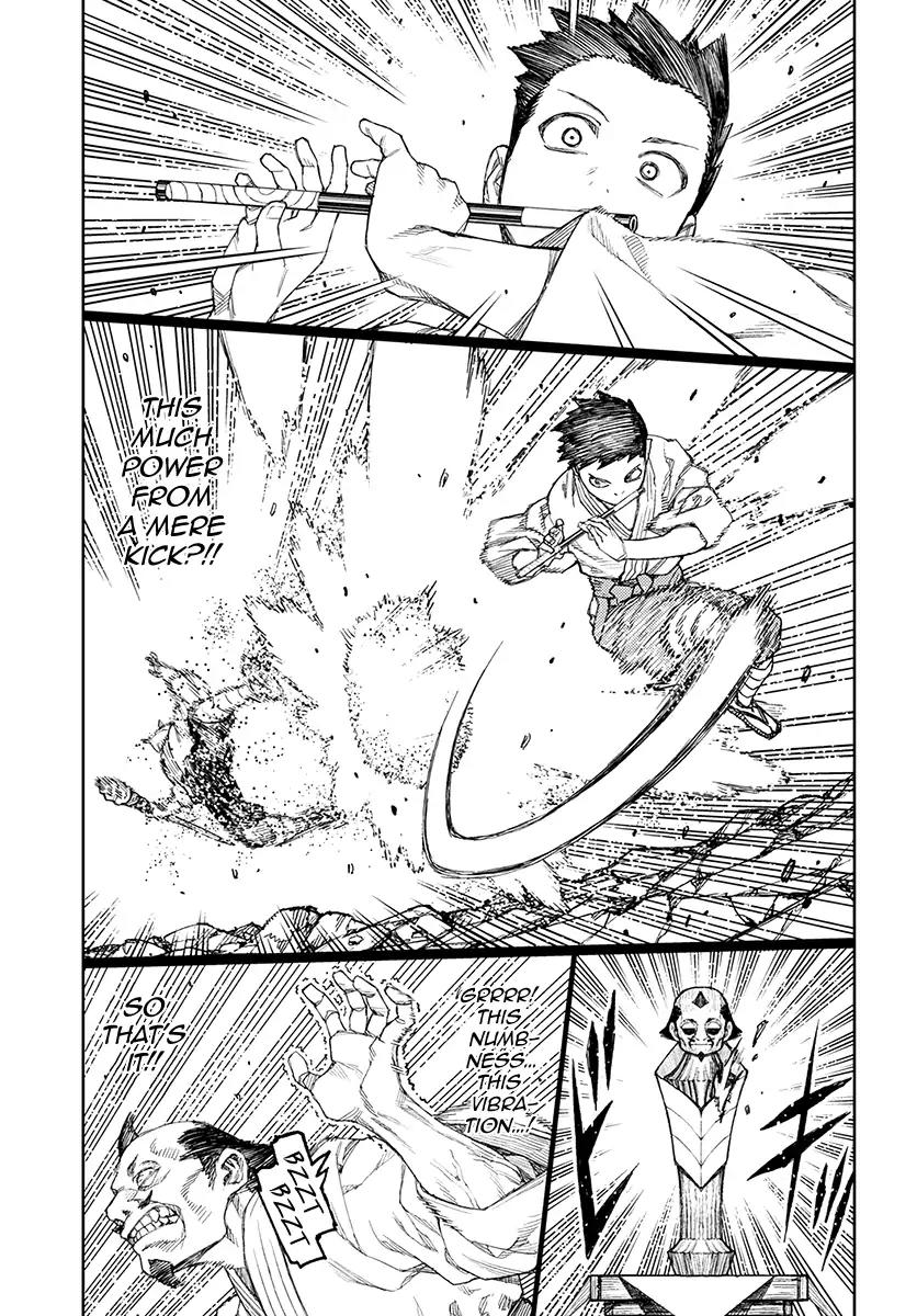 Tsugumomo Chapter 107 page 12 - Chapter 107: Kazuya Vs. Madarai 3