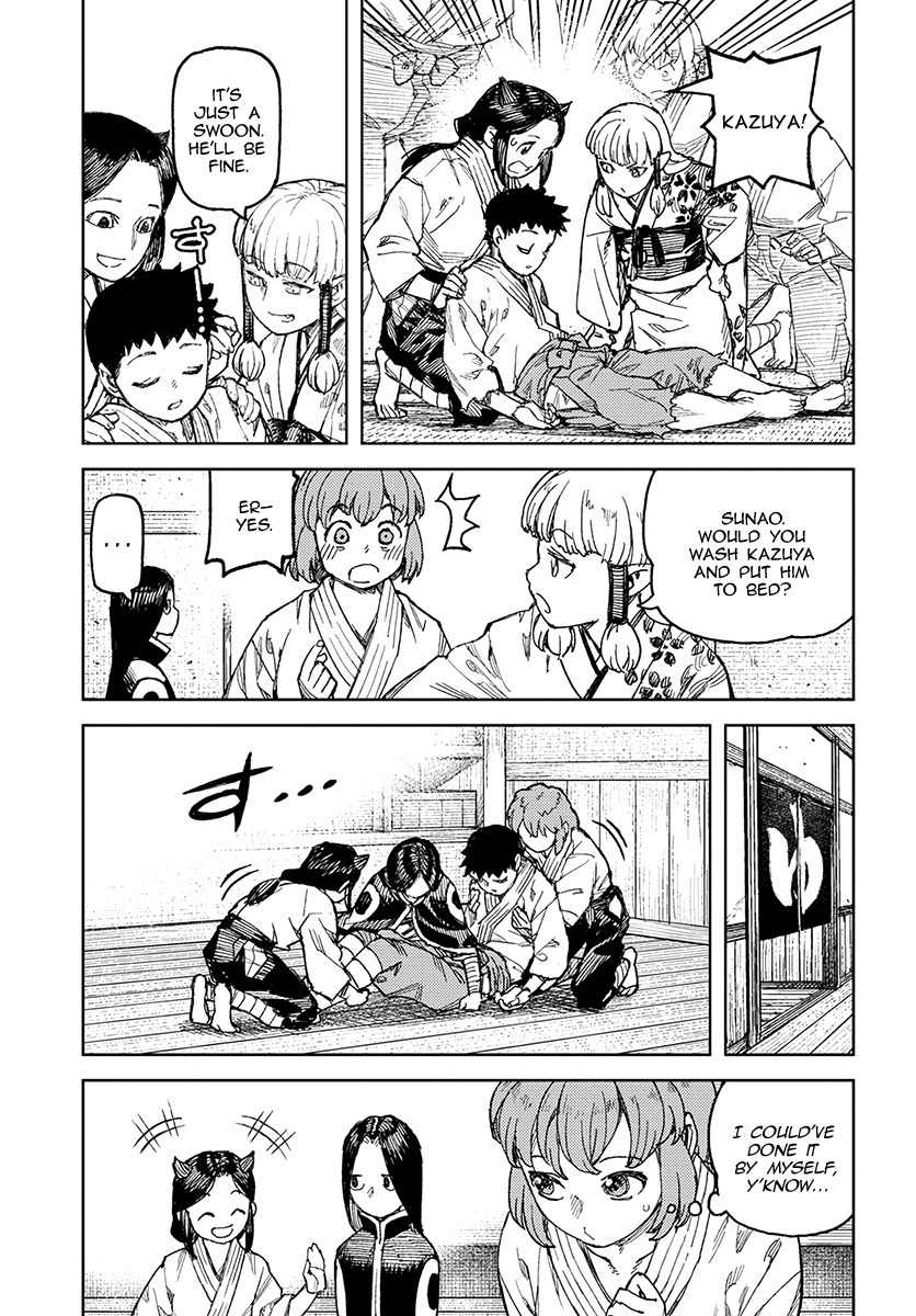 Tsugumomo Chapter 112.1 page 4 - Chapter 112.1: While Kazuya Sleeps (Lewd Edit)