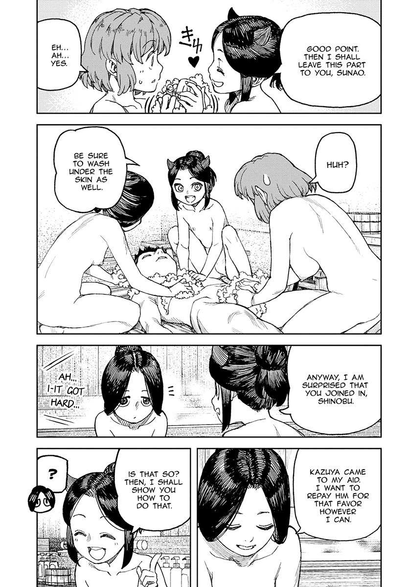 Tsugumomo Chapter 112.1 page 8 - Chapter 112.1: While Kazuya Sleeps (Lewd Edit)