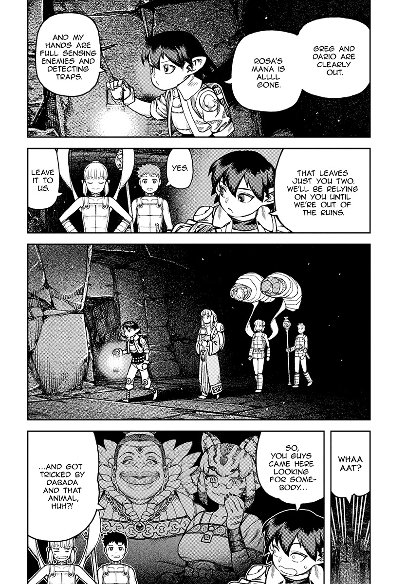 Tsugumomo Chapter 117.1 page 21 - Chapter 117.1: Level Ups and Tentacles (lewd edit)