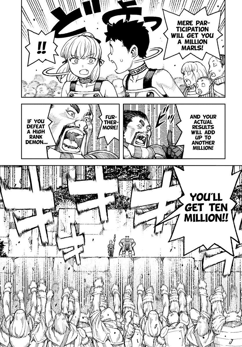 Tsugumomo Chapter 119.1 page 8 - Chapter 119.1: Demon King Suppression Force (Lewd Edit)