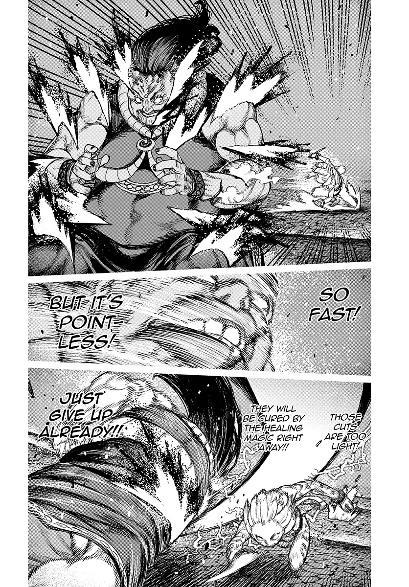 Tsugumomo Chapter 123.1 page 14 - Chapter 123.1: Showdown with Dabada (Lewd Edit)