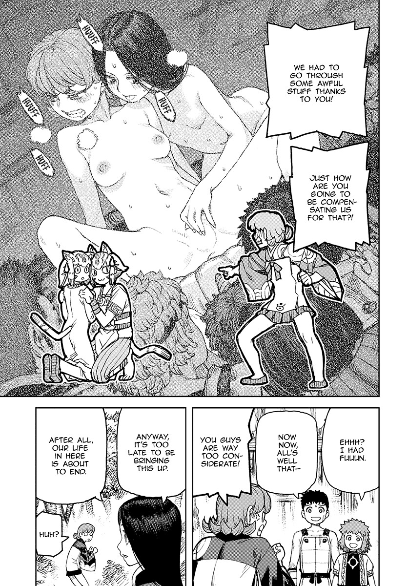 Tsugumomo Chapter 127.1 page 22 - Chapter 127.1: Kazuya vs. Daemon Dabada 3 (Lewd Edit)