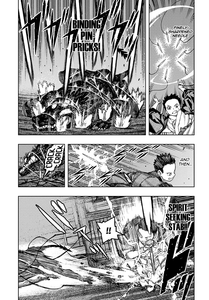 Tsugumomo Chapter 128 page 11 - Chapter 128: Moody Shinobu