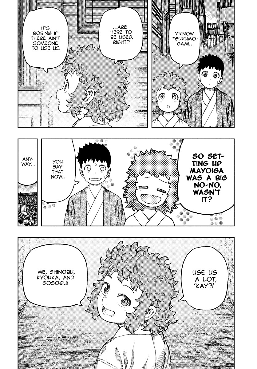 Tsugumomo Chapter 128 page 16 - Chapter 128: Moody Shinobu