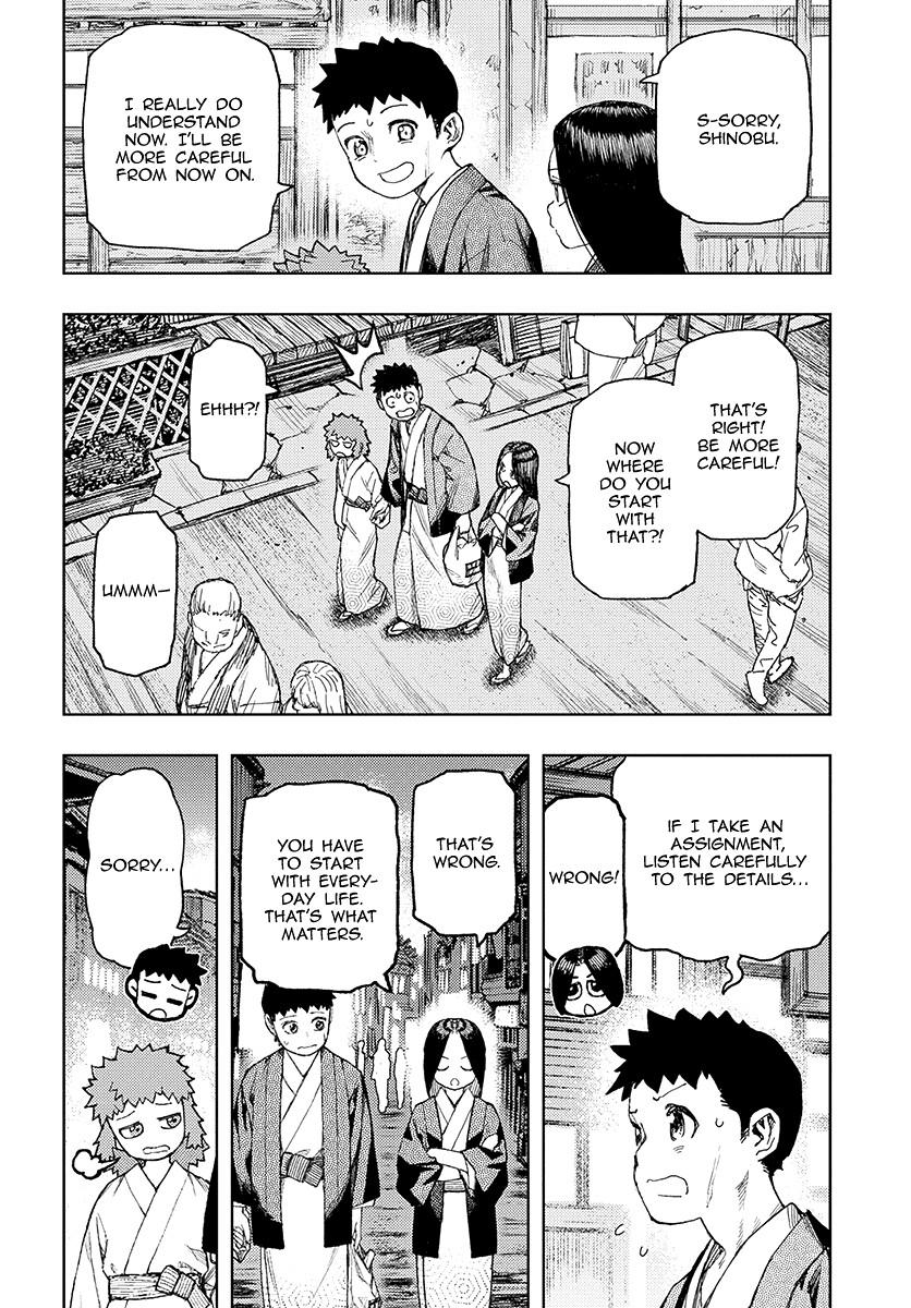 Tsugumomo Chapter 128 page 6 - Chapter 128: Moody Shinobu