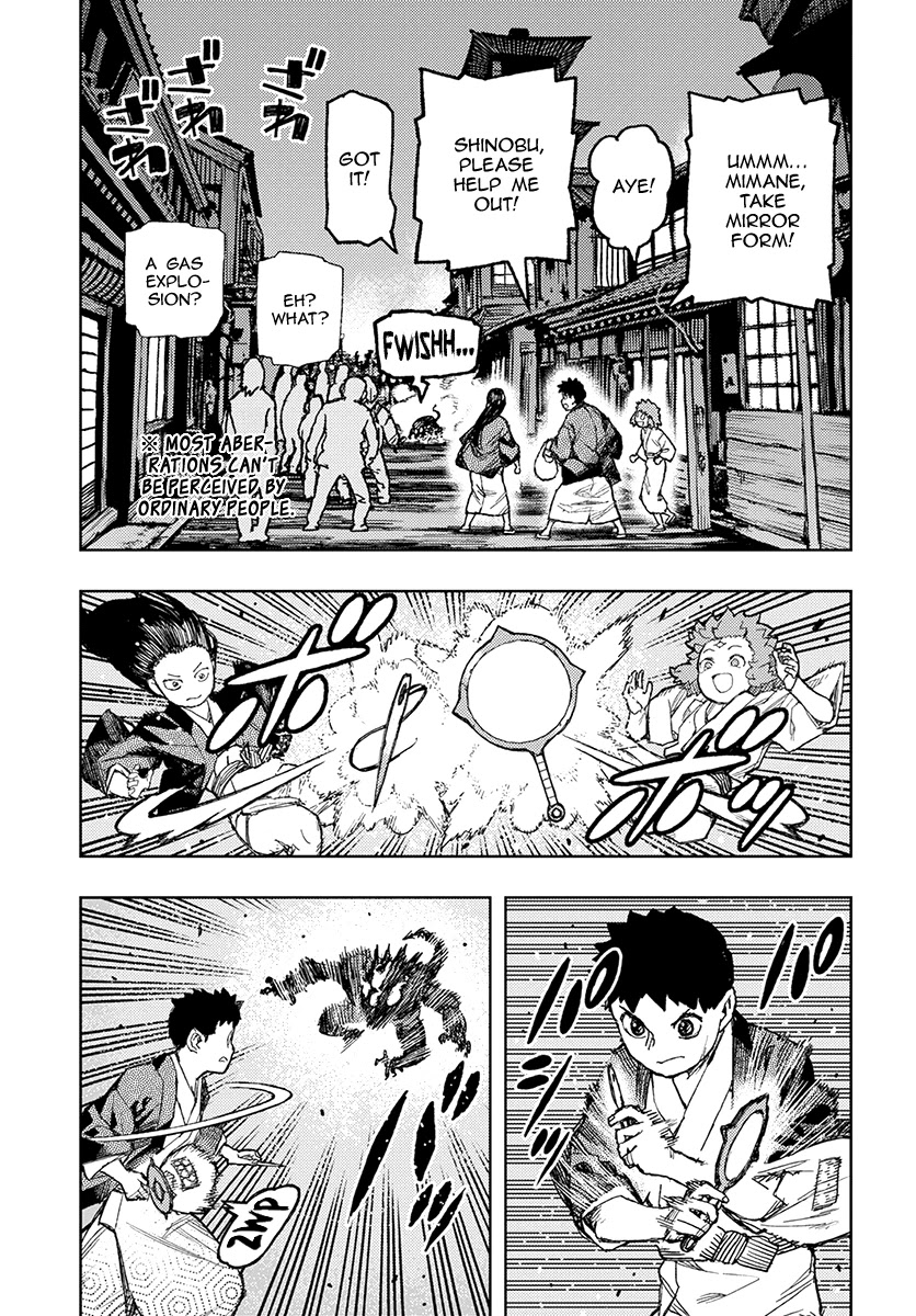 Tsugumomo Chapter 128 page 9 - Chapter 128: Moody Shinobu