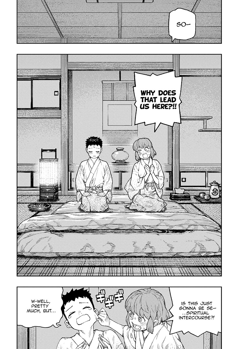 Tsugumomo Chapter 129.1 page 13 - Chapter 129.1: Welcome Back, Tsuzura Temple (Lewd edit)