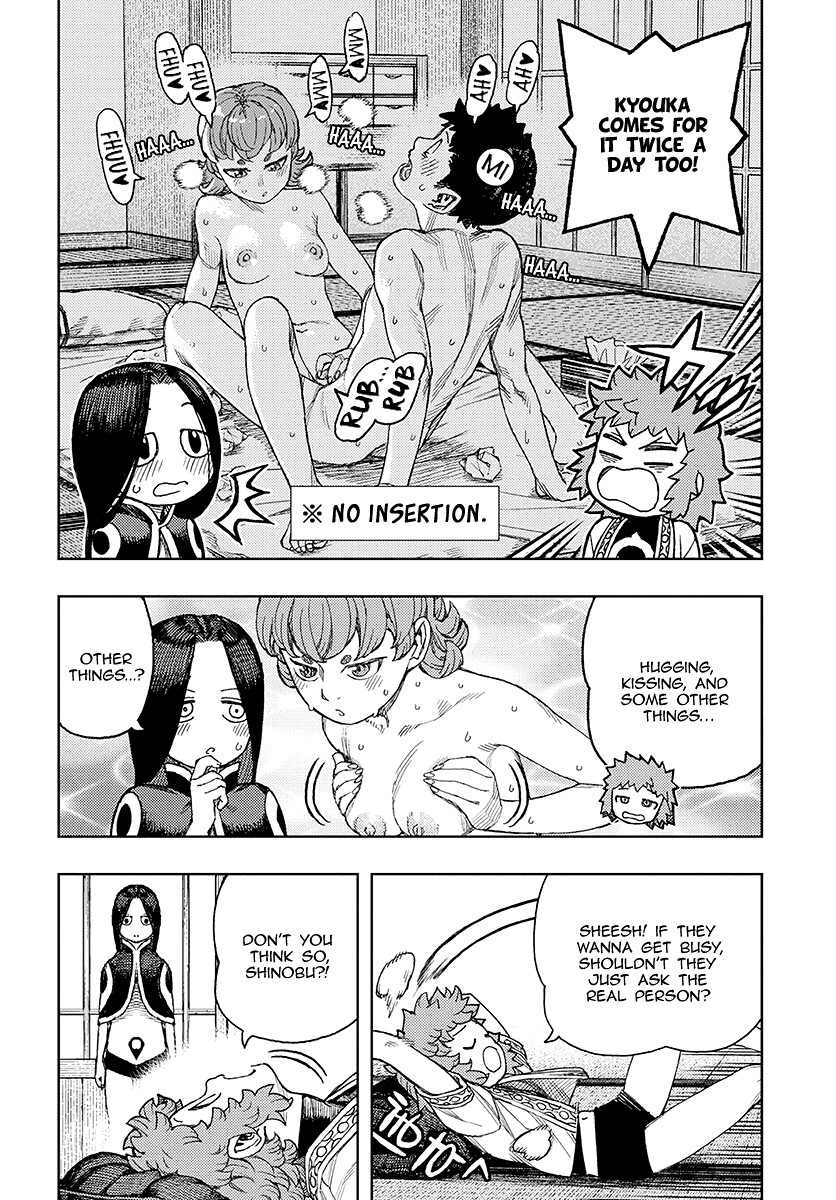 Tsugumomo Chapter 130.1 page 5 - Chapter 130.1: Maddy and Taguri (lewd edit)