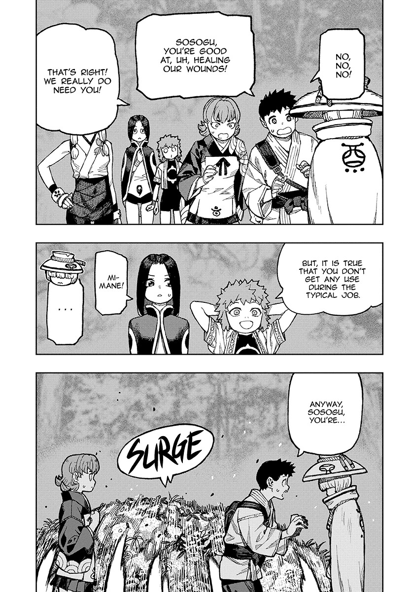 Tsugumomo Chapter 131 page 12 - Chapter 131: Sosogu and Kazuya