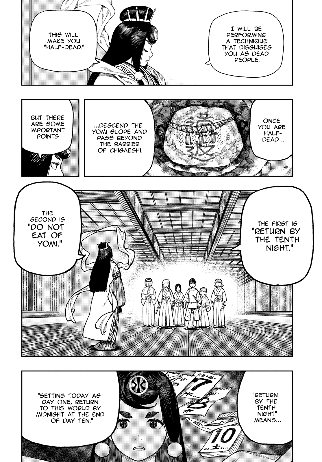 Tsugumomo Chapter 136 page 15 - Chapter 136